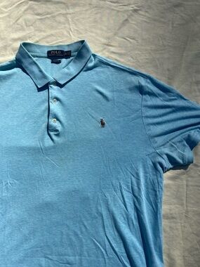 Polo by Ralph Lauren Light Blue Classic Fit Polo Shirt
